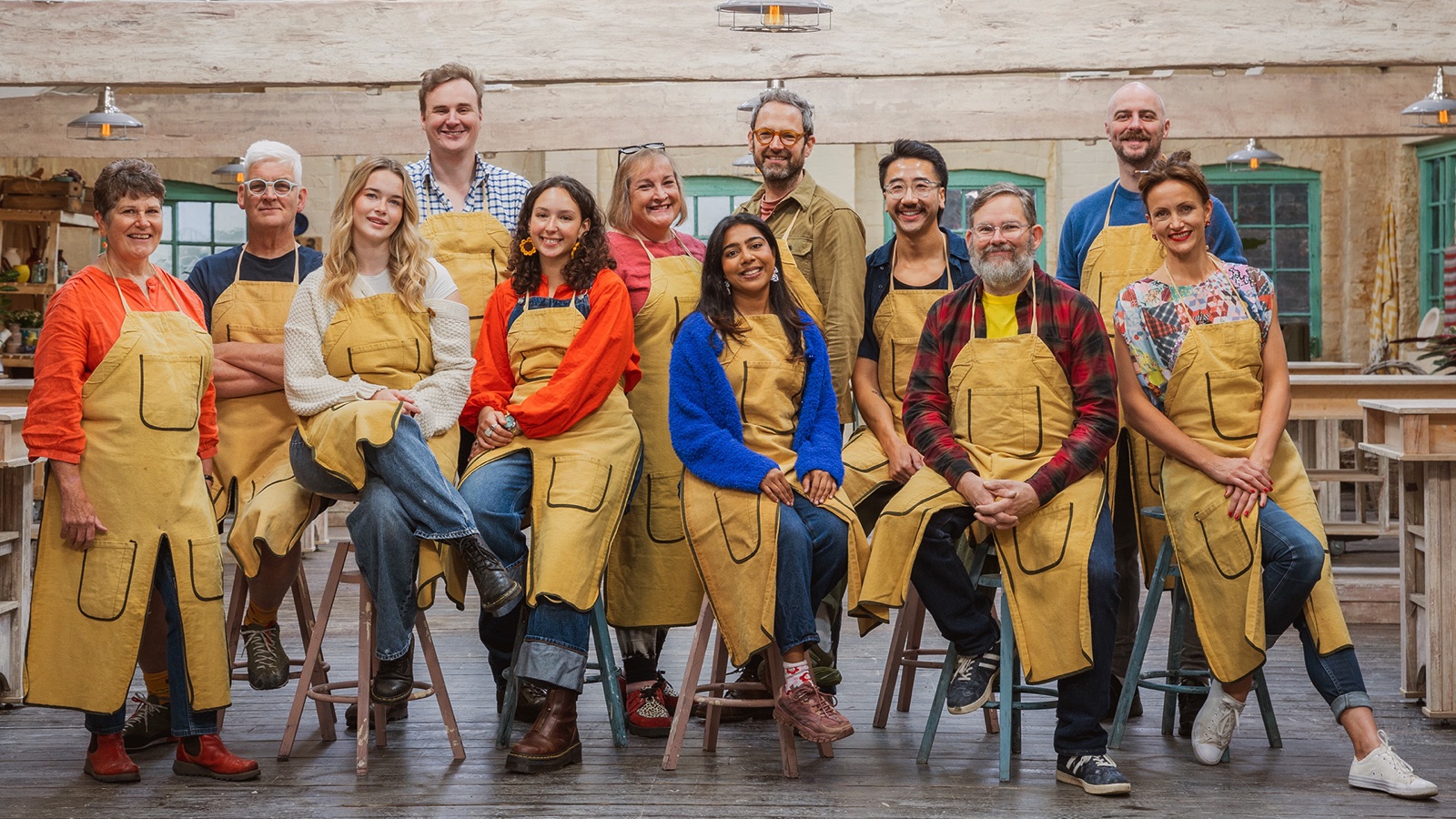 The Great Pottery Throwdown cast