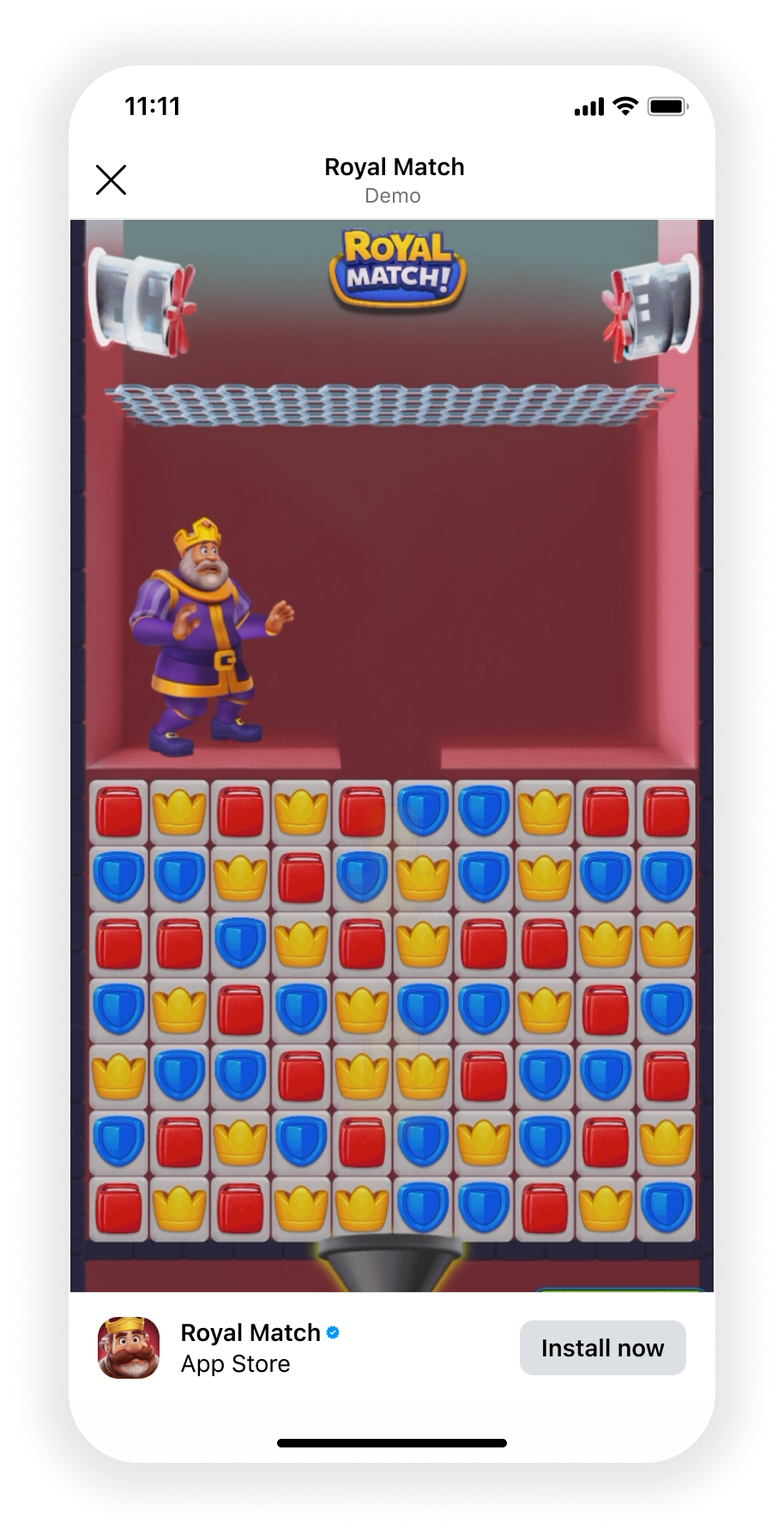 Royal Match playable demo